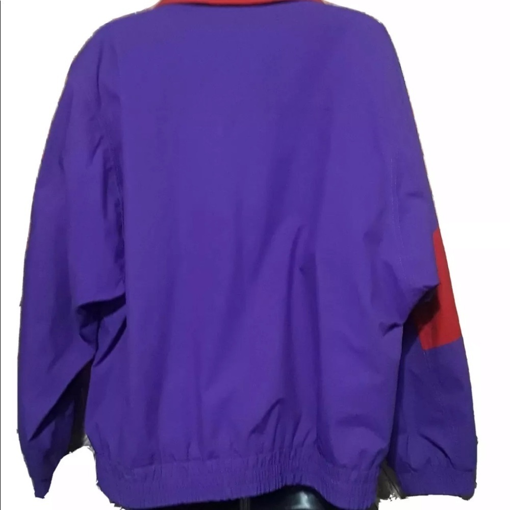 Eddie Bauer quater zip pullover M 90s retro streetwear made in the USA - Picture 5 of 6